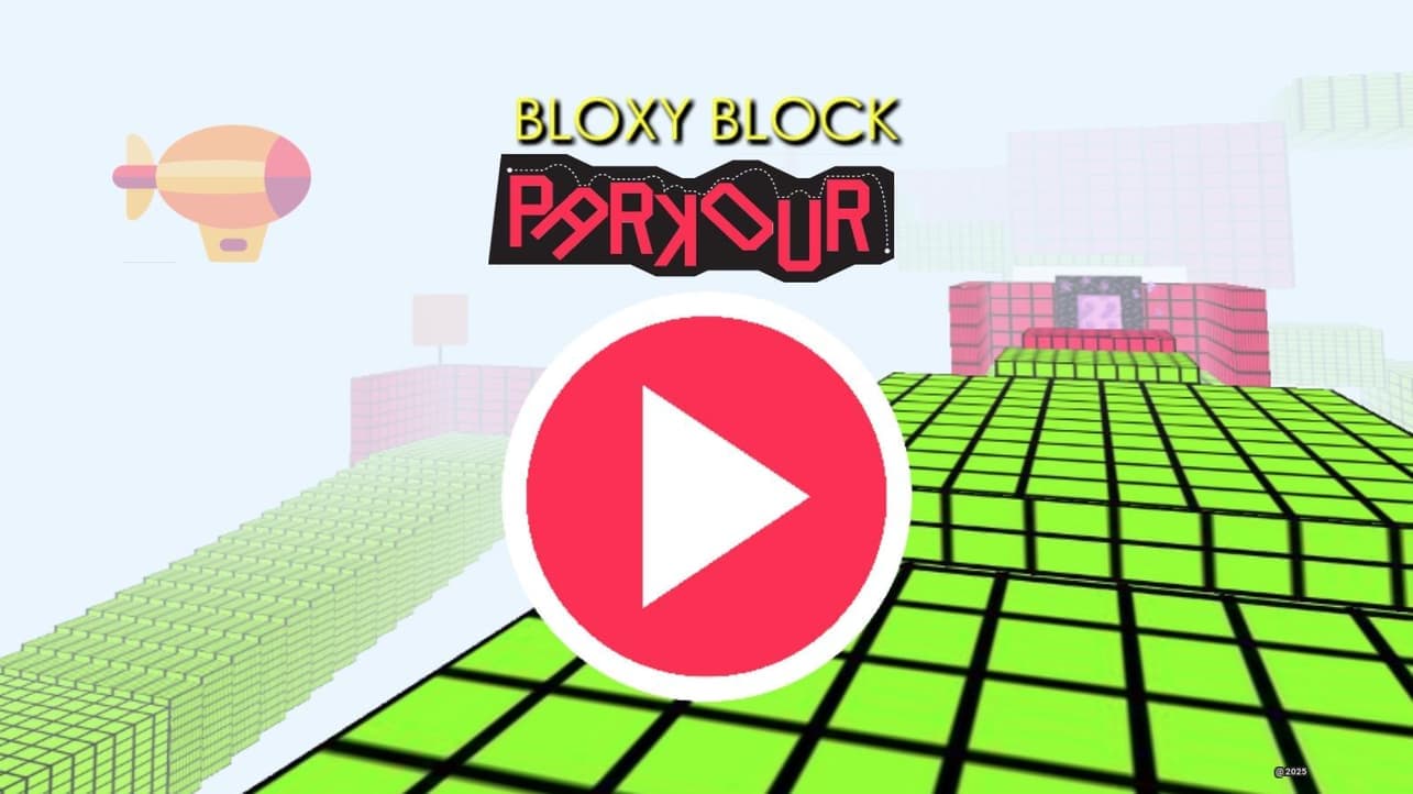 Bloxy Block Parkour - 50+ Thrilling Levels Await | Wacky Flip Games